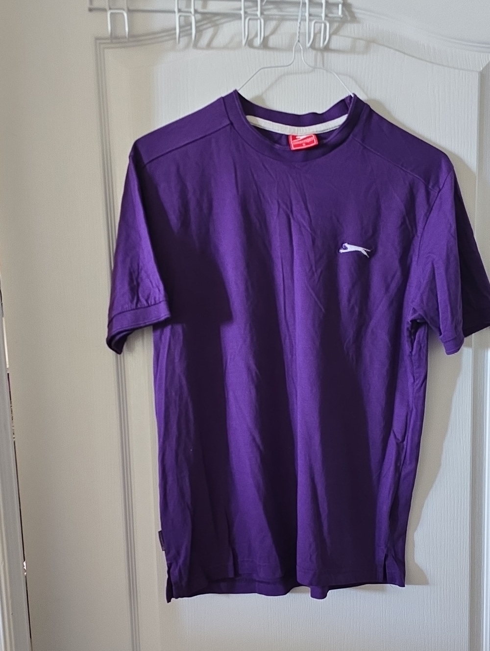 Slazenger Purple Short Sleeve Crew T-Shirt